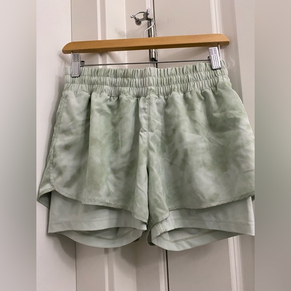 Mint Summer shorts with biker shorts liner inside - Picture 3 of 6